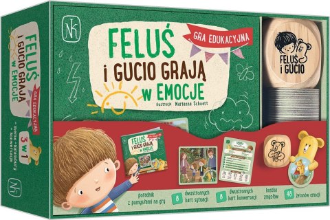 Gra Feluś i Gucio grają w emocje Nasza księgarnia Gra Feluś i Gucio grają w emocje Nasza księgarnia