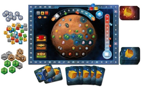 Gra Terraformacja Marsa Gra kościana Rebel Gra Terraformacja Marsa Gra kościana Rebel