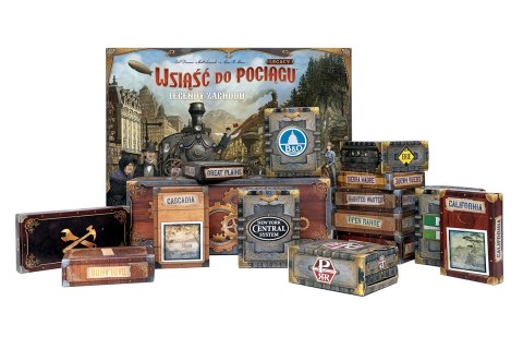 Gra Wsiąść do Pociągu: Legacy - Legendy Zachodu Rebel Gra Wsiąść do Pociągu: Legacy - Legendy Zachodu Rebel