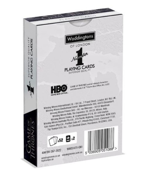 Karty Waddingtons No1. Game of Thrones Winning Moves Karty Waddingtons No1. Game of Thrones Winning Moves