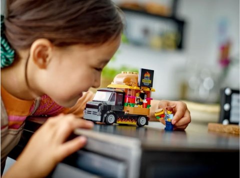 Klocki City 60404 Ciężarowka z burgerami LEGO Klocki City 60404 Ciężarowka z burgerami LEGO