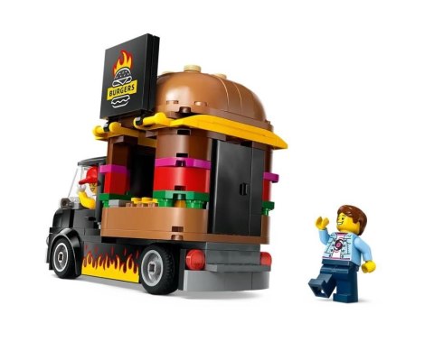 Klocki City 60404 Ciężarowka z burgerami LEGO Klocki City 60404 Ciężarowka z burgerami LEGO