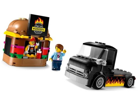 Klocki City 60404 Ciężarowka z burgerami LEGO Klocki City 60404 Ciężarowka z burgerami LEGO