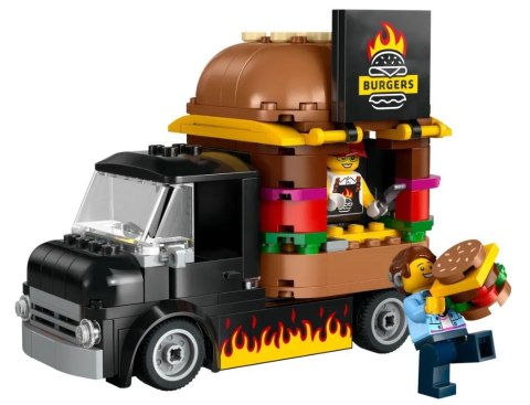 Klocki City 60404 Ciężarowka z burgerami LEGO Klocki City 60404 Ciężarowka z burgerami LEGO