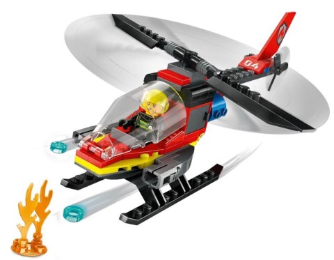Klocki City 60411 Strażacki helikopter ratunkowy LEGO Klocki City 60411 Strażacki helikopter ratunkowy LEGO