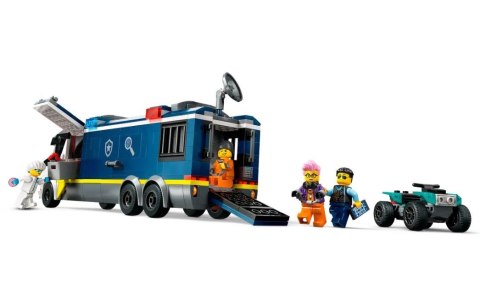Klocki City 60418 Policyjna ciężarówka z laboratorium kryminalnym LEGO Klocki City 60418 Policyjna ciężarówka z laboratorium kryminalnym LEGO