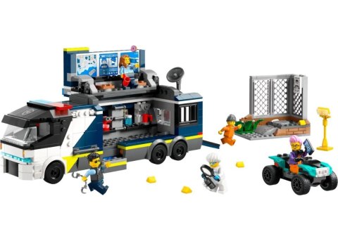 Klocki City 60418 Policyjna ciężarówka z laboratorium kryminalnym LEGO Klocki City 60418 Policyjna ciężarówka z laboratorium kryminalnym LEGO
