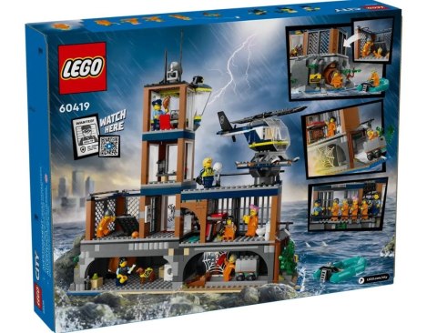 Klocki City 60419 Policja z Więziennej Wyspy LEGO Klocki City 60419 Policja z Więziennej Wyspy LEGO