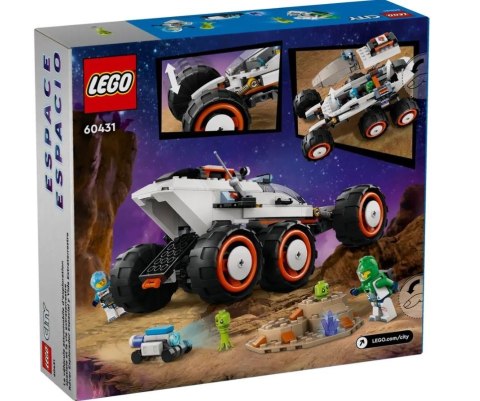 Klocki City 60431 Kosmiczny łazik i badanie życia w kosmosie LEGO Klocki City 60431 Kosmiczny łazik i badanie życia w kosmosie LEGO
