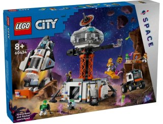 Klocki City 60434 Stacja kosmiczna i stanowisko startowe rakiety LEGO