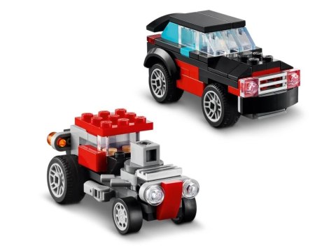Klocki Creator 31146 Ciężarówka z platformą i helikopterem LEGO Klocki Creator 31146 Ciężarówka z platformą i helikopterem LEGO
