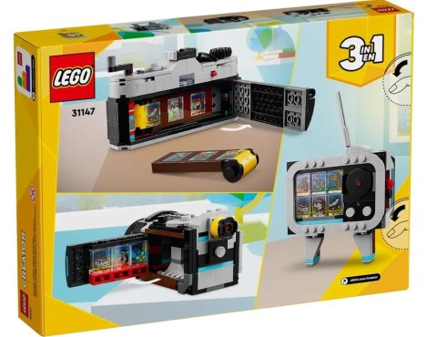 Klocki Creator 31147 Aparat w stylu retro LEGO Klocki Creator 31147 Aparat w stylu retro LEGO