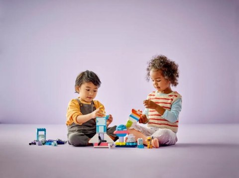 Klocki DUPLO 10422 Przygoda w promie kosmicznym 3w1 LEGO Klocki DUPLO 10422 Przygoda w promie kosmicznym 3w1 LEGO