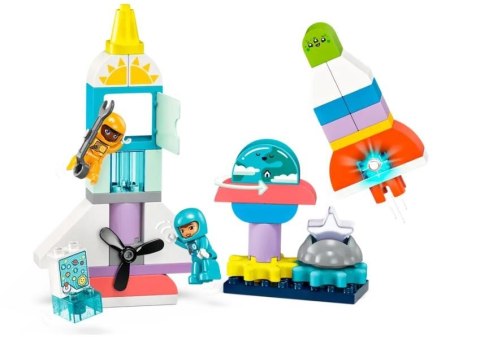 Klocki DUPLO 10422 Przygoda w promie kosmicznym 3w1 LEGO Klocki DUPLO 10422 Przygoda w promie kosmicznym 3w1 LEGO