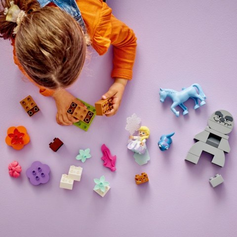 Klocki DUPLO Disney 10418 Elza i Bruni w Zaczarowanym lesie LEGO Klocki DUPLO Disney 10418 Elza i Bruni w Zaczarowanym lesie LEGO