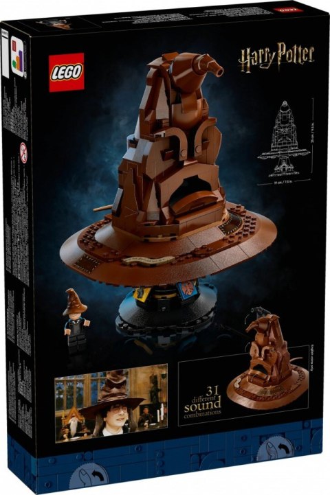 Klocki Harry Potter 76429 Mówiąca Tiara Przydziału LEGO Klocki Harry Potter 76429 Mówiąca Tiara Przydziału LEGO