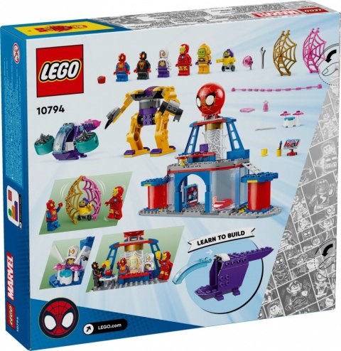 Klocki Super Heroes 10794 Siedziba główna Pajęczej Drużyny LEGO Klocki Super Heroes 10794 Siedziba główna Pajęczej Drużyny LEGO
