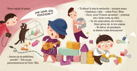 Książeczka Pucio robi porządek Nasza księgarnia Książeczka Pucio robi porządek Nasza księgarnia