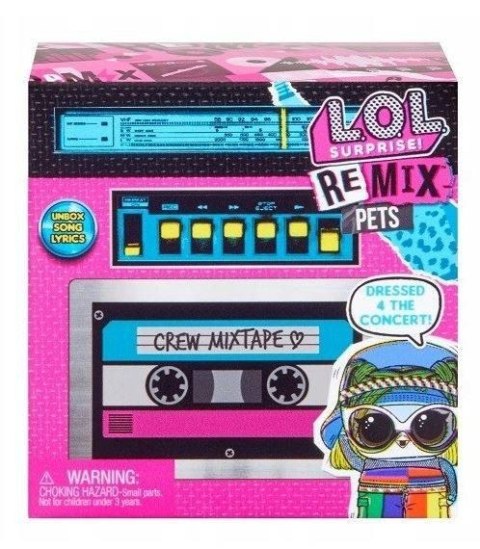 Figurka L.O.L. Surprise Remix Pets zwierzątko 1 sztuka MGA Figurka L.O.L. Surprise Remix Pets zwierzątko 1 sztuka MGA