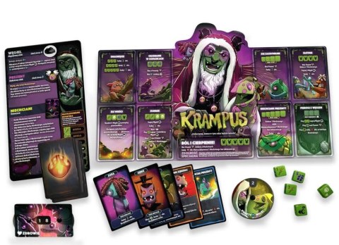 Gra Dice Throne - Mikołaj vs Krampus Lucky Duck Games Gra Dice Throne - Mikołaj vs Krampus Lucky Duck Games