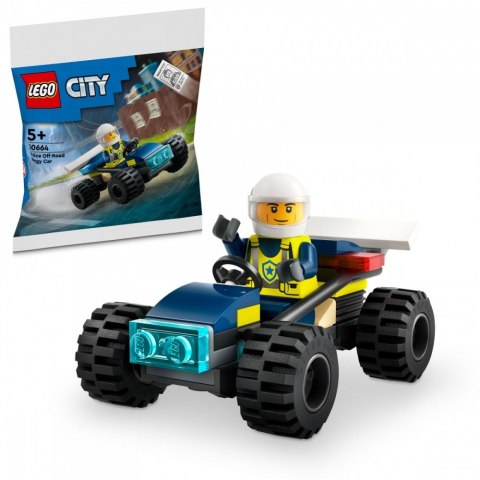 Klocki City 30664 Policyjny łazik terenowy LEGO Klocki City 30664 Policyjny łazik terenowy LEGO
