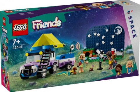 Klocki Friends 42603 Kamper z mobilnym obserwatorium gwiazd LEGO Klocki Friends 42603 Kamper z mobilnym obserwatorium gwiazd LEGO