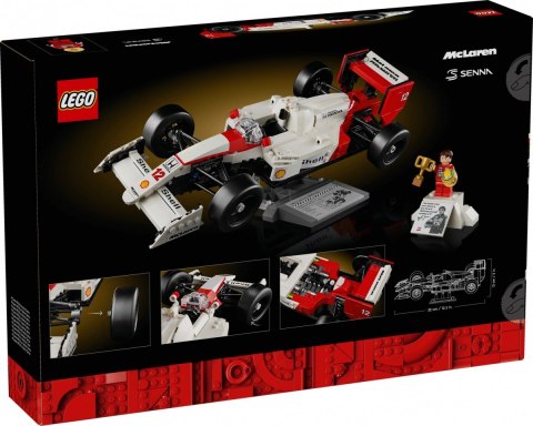 Klocki Icons 10330 McLaren MP4/4 i Ayrton Senna LEGO Klocki Icons 10330 McLaren MP4/4 i Ayrton Senna LEGO