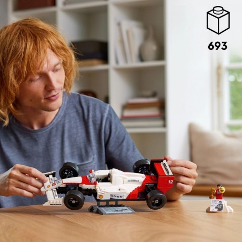 Klocki Icons 10330 McLaren MP4/4 i Ayrton Senna LEGO Klocki Icons 10330 McLaren MP4/4 i Ayrton Senna LEGO