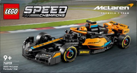 Klocki Speed Champions 76919 Samochód wyścigowy McLaren Formula 1 wersja 2023 LEGO Klocki Speed Champions 76919 Samochód wyścigowy McLaren Formula 1 wersja 2023 LEGO