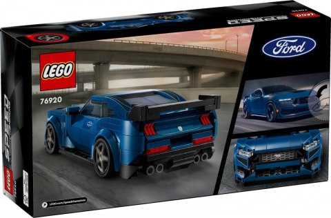 Klocki Speed Champions 76920 Sportowy Ford Mustang Dark Horse LEGO Klocki Speed Champions 76920 Sportowy Ford Mustang Dark Horse LEGO