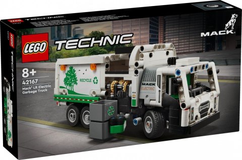 Klocki Technic 42167 Śmieciarka Mack LR Electric LEGO Klocki Technic 42167 Śmieciarka Mack LR Electric LEGO