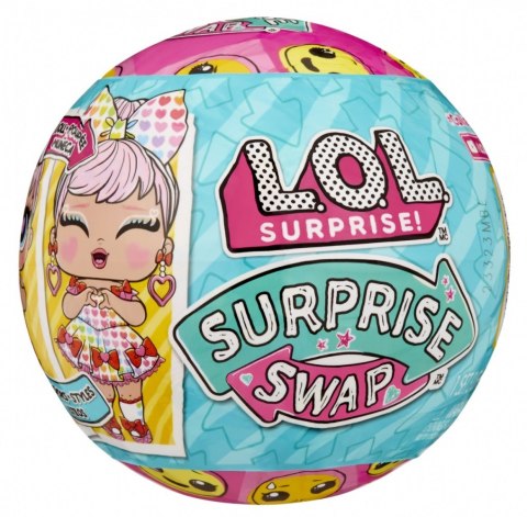Lalka L.O.L. Surprise Swap Tot Zmieniające Twarze 1 sztuka MGA Lalka L.O.L. Surprise Swap Tot Zmieniające Twarze 1 sztuka MGA
