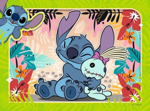 Puzzle 4w1 Disney Stitch Ravensburger Polska Puzzle 4w1 Disney Stitch Ravensburger Polska