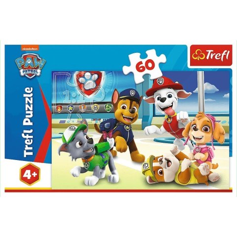 Puzzle 60 elementów W świecie piesków Psi Patrol (Paw Patrol) Trefl Puzzle 60 elementów W świecie piesków Psi Patrol (Paw Patrol) Trefl