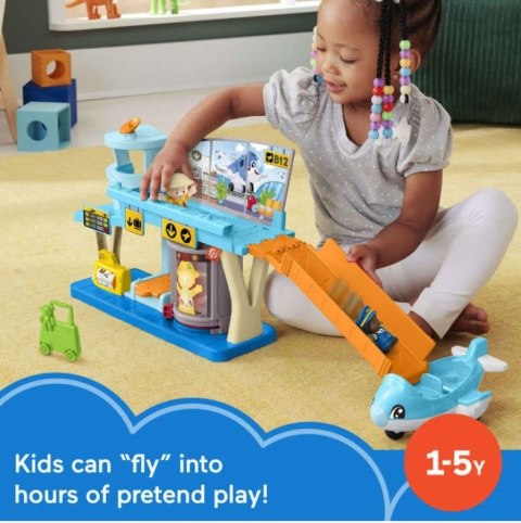 Zestaw Little People Port lotniczy Fisher Price Zestaw Little People Port lotniczy Fisher Price