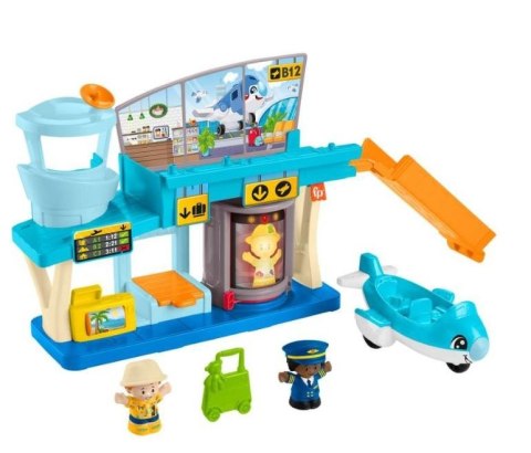 Zestaw Little People Port lotniczy Fisher Price Zestaw Little People Port lotniczy Fisher Price
