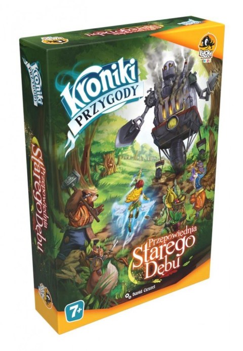 Gra Kroniki Przygody - Przepowiednia Sterego Dębu Lucky Duck Games Gra Kroniki Przygody - Przepowiednia Sterego Dębu Lucky Duck Games