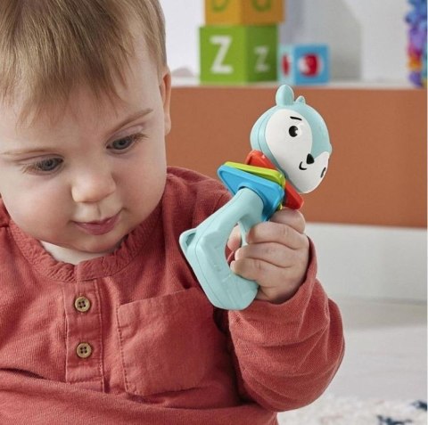 Grzechotka Gryzak Klekoczący Jelonek Fisher Price Grzechotka Gryzak Klekoczący Jelonek Fisher Price