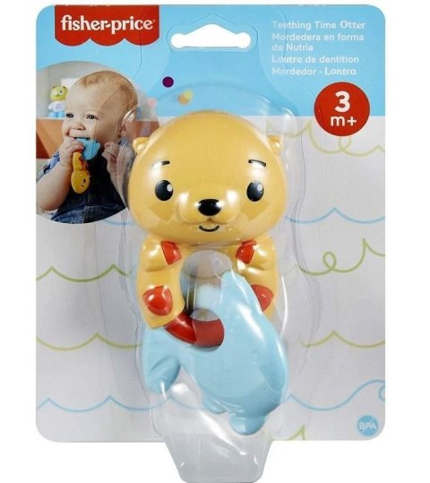 Grzechotka Gryzak Wesoła Wydra Fisher Price Grzechotka Gryzak Wesoła Wydra Fisher Price