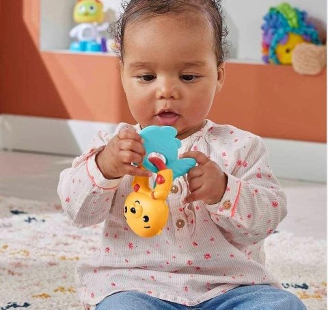 Grzechotka Gryzak Wesoła Wydra Fisher Price Grzechotka Gryzak Wesoła Wydra Fisher Price
