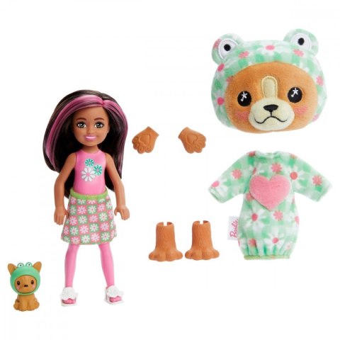 Lalka Barbie Cutie Reveal Chelsea Piesek - Żaba Mattel Lalka Barbie Cutie Reveal Chelsea Piesek - Żaba Mattel