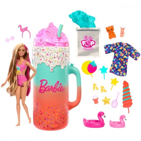 Lalka Barbie Pop Reveal Zestaw prezentowy Tropikalne smoothie Mattel Lalka Barbie Pop Reveal Zestaw prezentowy Tropikalne smoothie Mattel