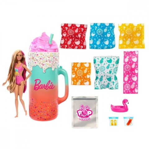 Lalka Barbie Pop Reveal Zestaw prezentowy Tropikalne smoothie Mattel Lalka Barbie Pop Reveal Zestaw prezentowy Tropikalne smoothie Mattel