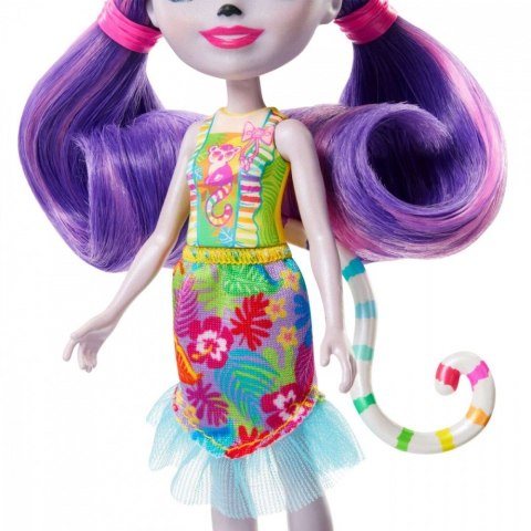 Lalka Enchantimals + figurki zwierzątek Rodzina Lemurów Mattel Lalka Enchantimals + figurki zwierzątek Rodzina Lemurów Mattel