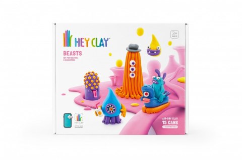 Masa Platyczna Hey Clay Bestie 15 puszek Tm Toys Masa Platyczna Hey Clay Bestie 15 puszek Tm Toys