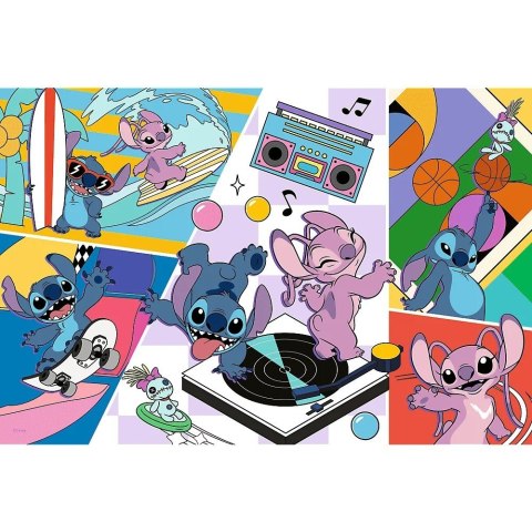 Puzzle 100 elementów Wspomnienia Lilo i Stitch Trefl Puzzle 100 elementów Wspomnienia Lilo i Stitch Trefl