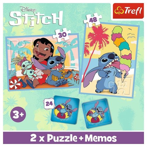 Puzzle 2w1 memos Lilo i Stitch Trefl Puzzle 2w1 memos Lilo i Stitch Trefl