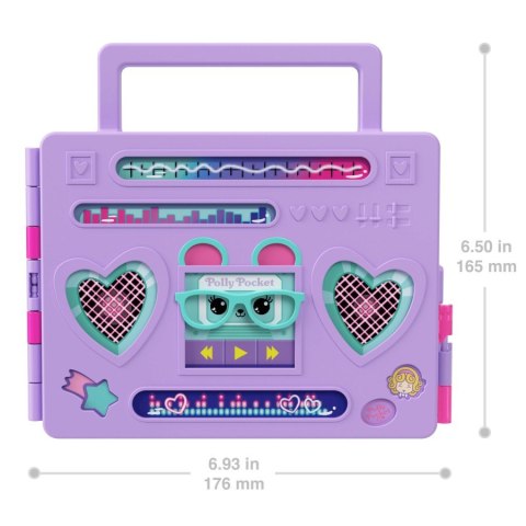 Zestaw Polly Pocket Imprezowa Moda z niespodzianką Mattel Zestaw Polly Pocket Imprezowa Moda z niespodzianką Mattel