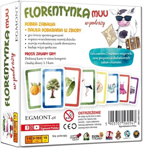 Gra Florentynka Muu w podróży Egmont Gra Florentynka Muu w podróży Egmont