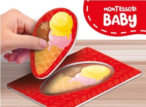 Gra edukacyjna Montessori Baby - Activity Cards Lisciani Gra edukacyjna Montessori Baby - Activity Cards Lisciani
